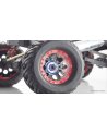 IFW472BL Wheel Nut (Blue/4pcs/for Serration) IFW472BL  - KYOSHO RC